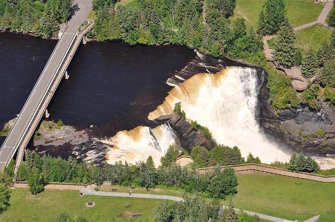 Aerial Kakabeka Falls 660