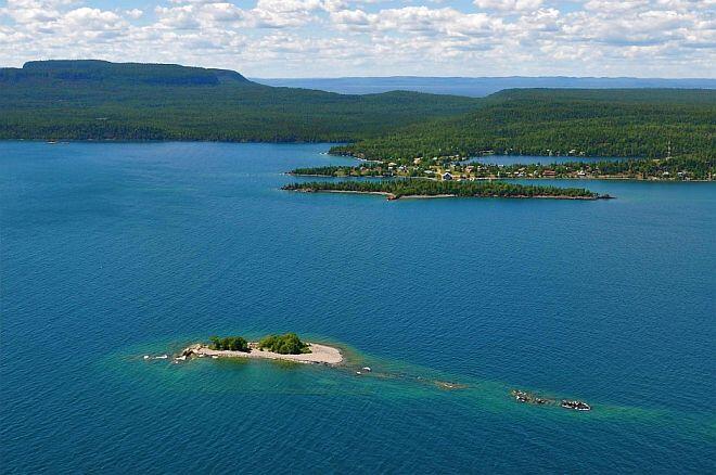 Aerial Silver Islet 660