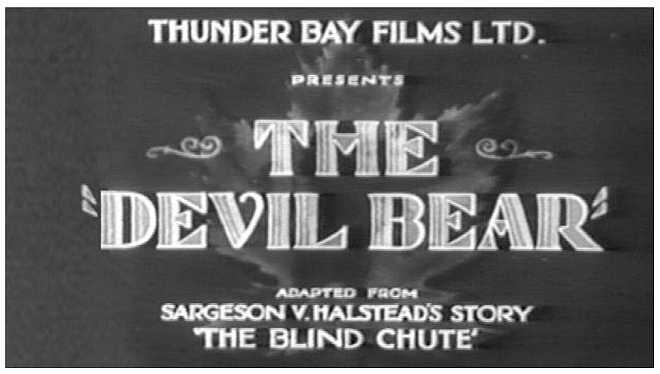 the devil bear title