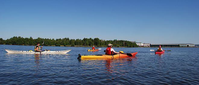 kayaking urban experience