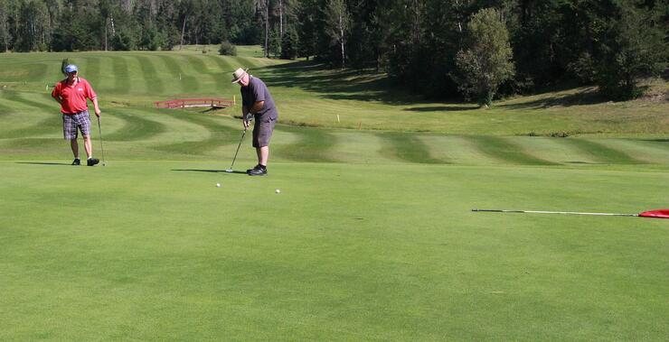 Little Falls putting hole9