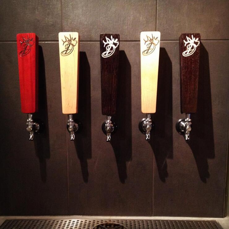 taps at Dawson trail brewery