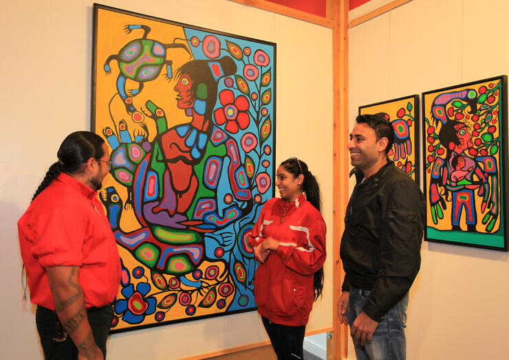 Experience rich cultural heritage and art at the Ojibwe Cultural Foundation, M’Chigeeng. Source: OTMPC Photoshoot E Meleg