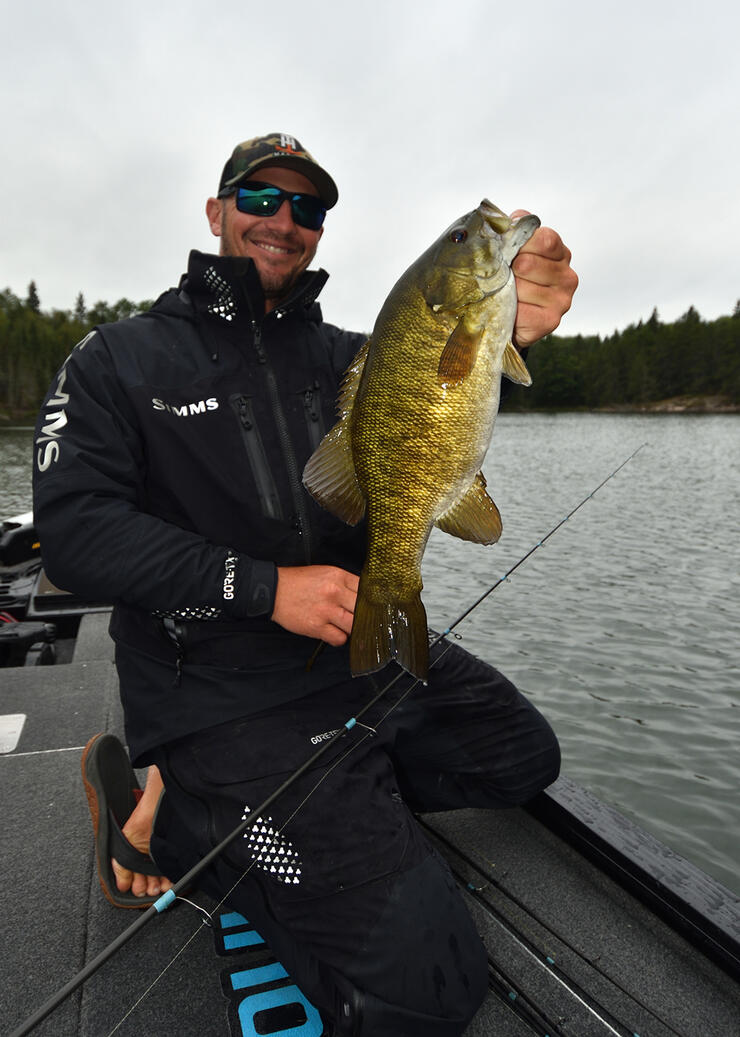 Jeff with a bass 2