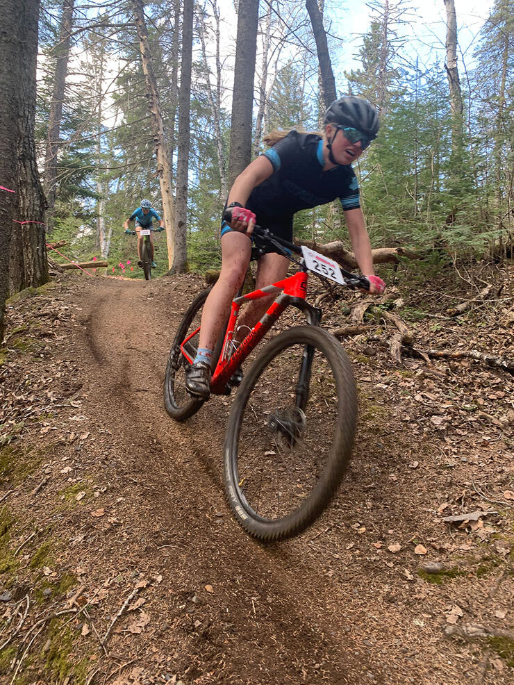 Marilynâs daughters participate in the local high school race series at Centennial Park