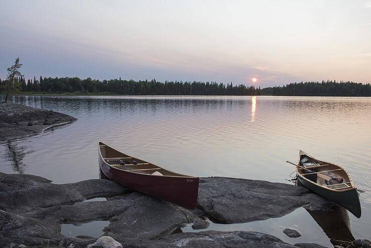 sunset-over-lake