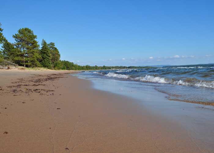 batchawana bay beach