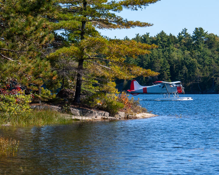 bushplane hastie lake