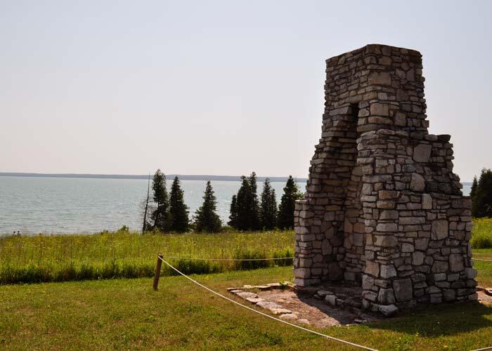 fort st joseph chimney