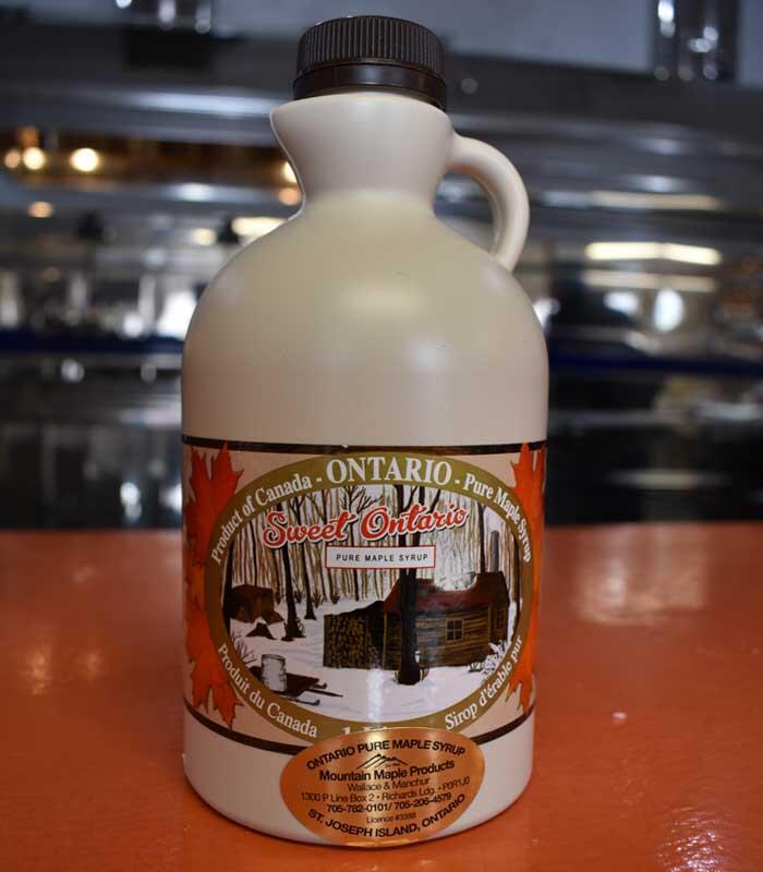 maple syrup bottle