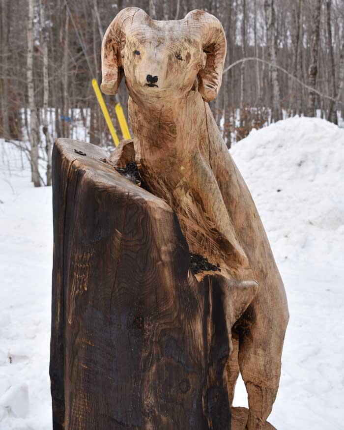 wood statue