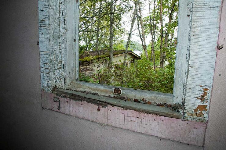 interior abandoned house