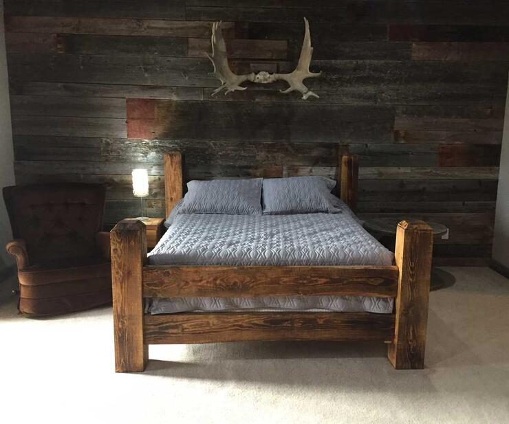 moose horn lodge bedroom