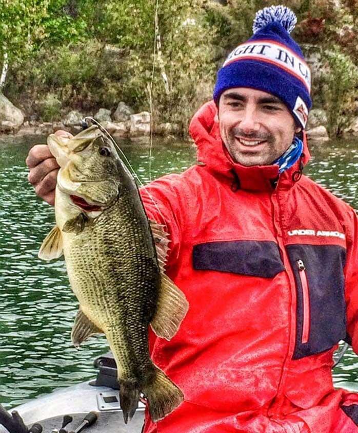 kevin king fishing fall ontario bass