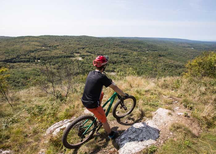 bellevue valley mountain biking scenic lookout