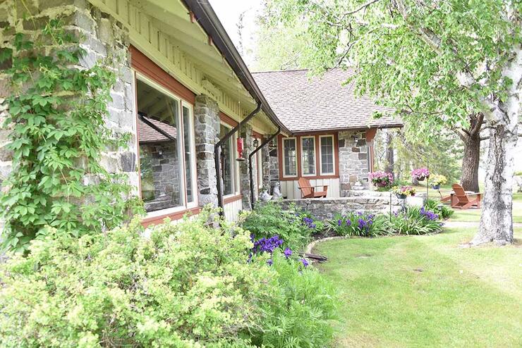 reid's birch island resort main lodge