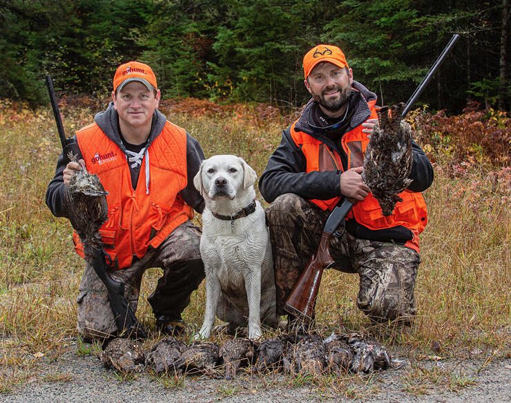The Boys with some Grouse